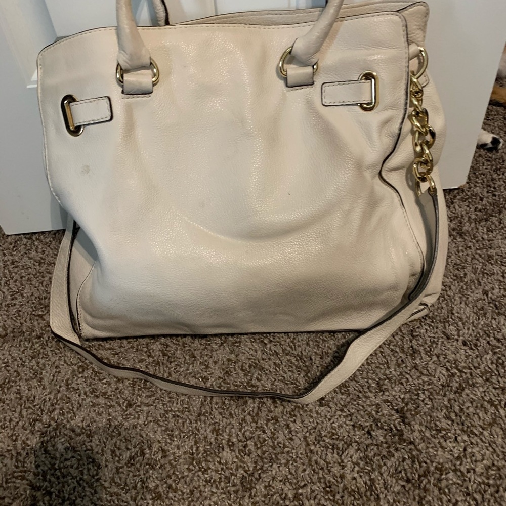 White Michael Kors purse - Picture 3 of 3